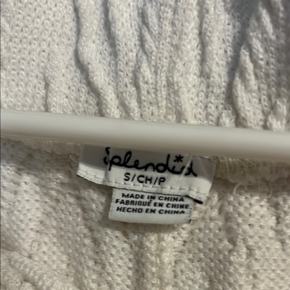 Splendid Cream Relaxed Ribbed Set - Picture 4 of 4